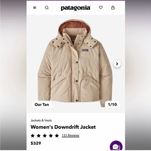 Patagonia Women's Downdrift Jacket sm